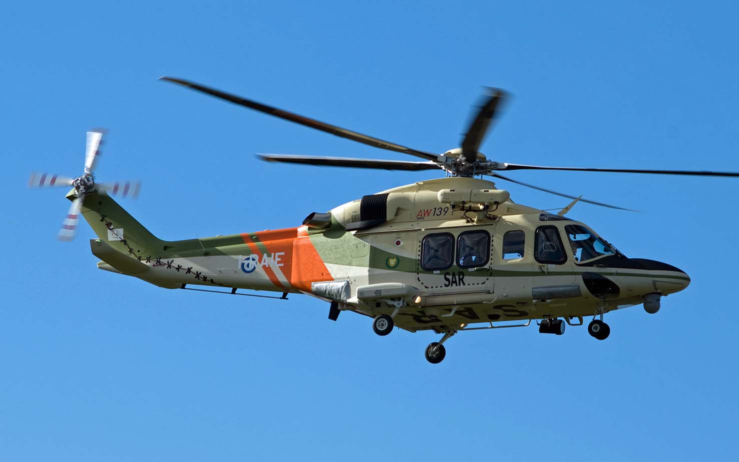 still devoided of any individual code with exception of the test registration I-RAIE, is one out of three AW-139s soon to be delivered to the Cyprus National Guard (Air Command) and it is currently undergoing test flights - ph: Aldo Ciarini 2010 AW 139 Cyprus National Guard